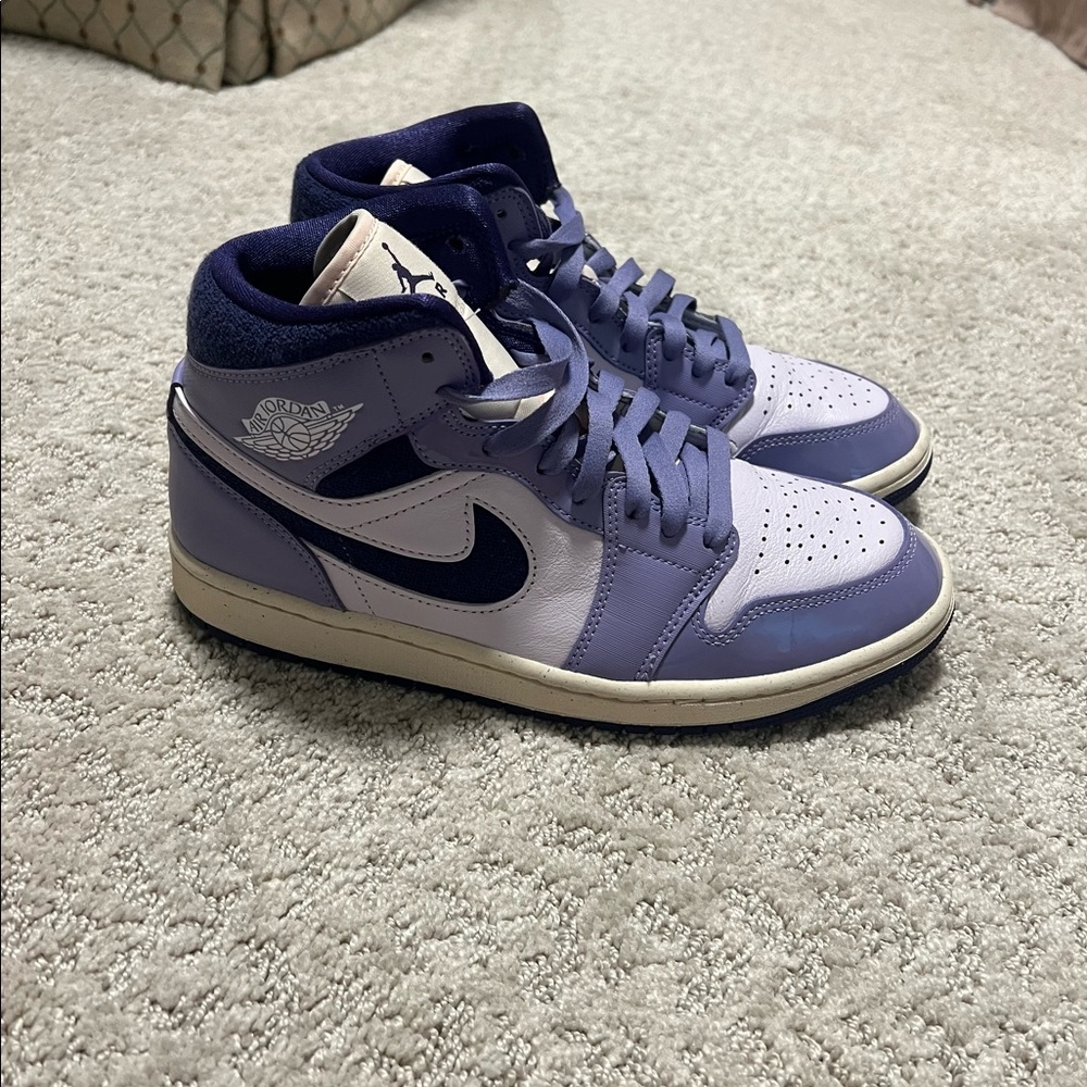 Women's Air Jordan 1 Mid SE 'Sky J Purple' 2023 Size US8.5